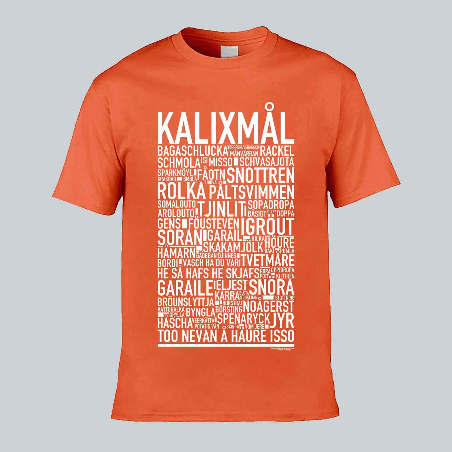 Kalixmål Dialekt Text T-shirt