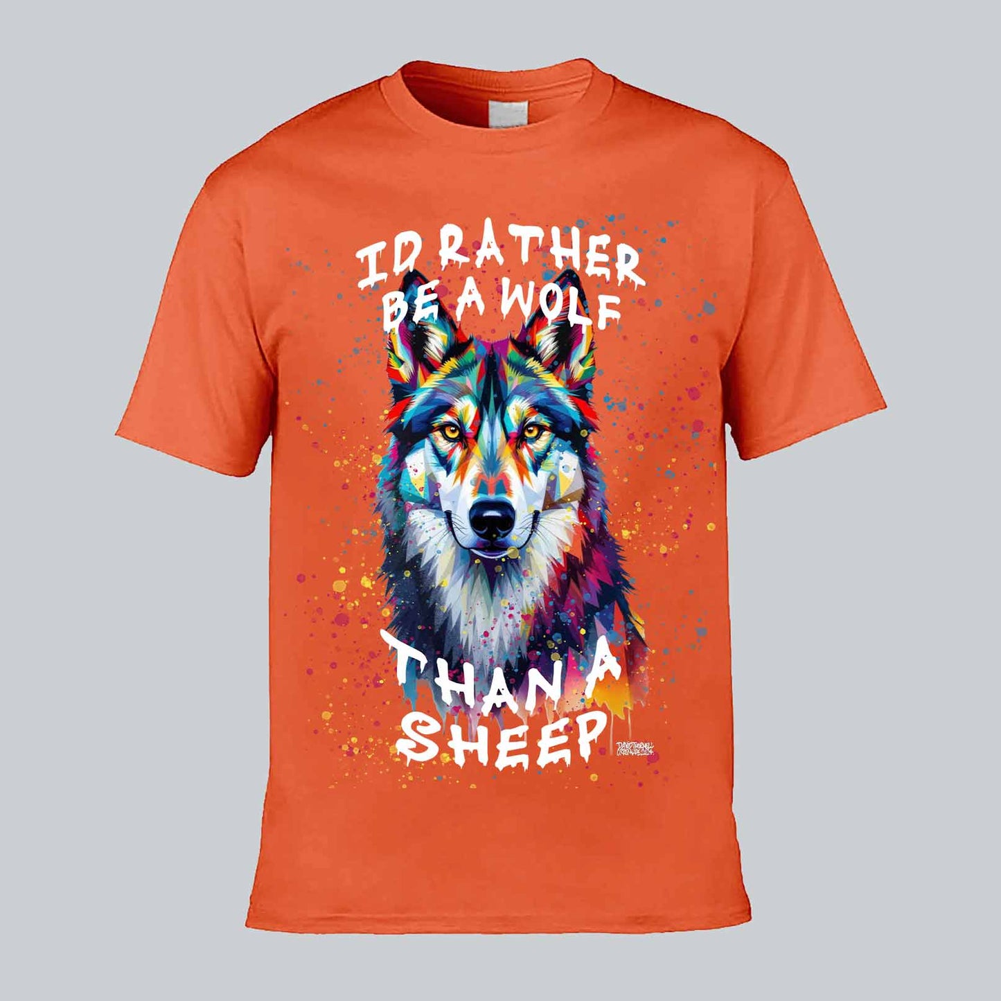 I'd Rather Be A Wolf T-shirt