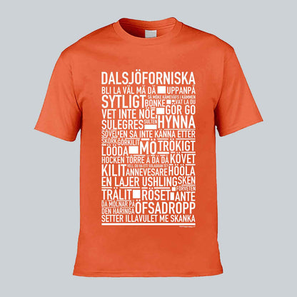 Dalsjöforsnitiska Dialekt Text T-shirt