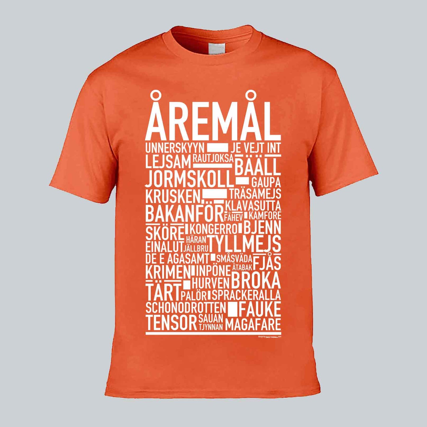 Åremål Dialekt Text T-shirt