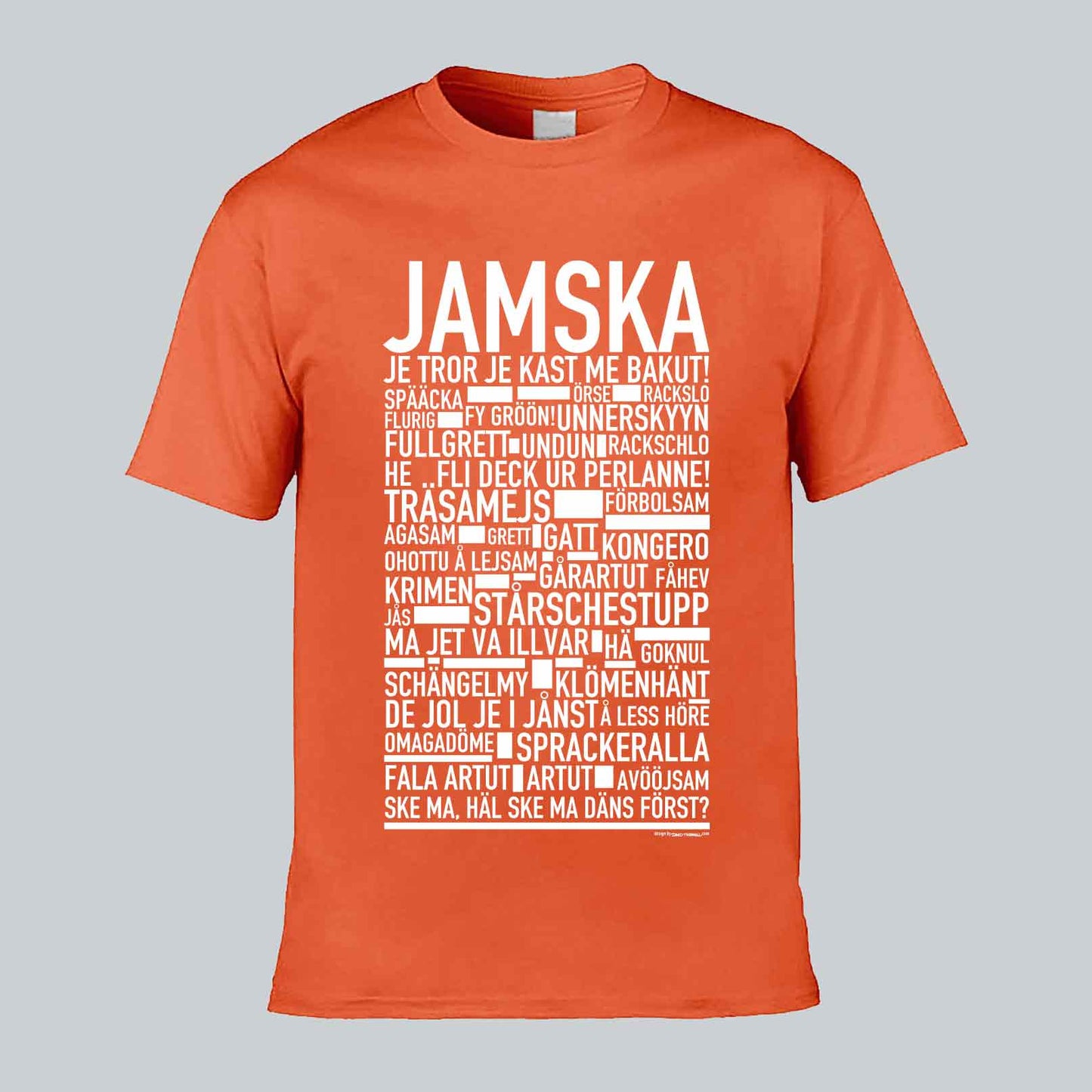 Jamska Dialekt Text T-shirt