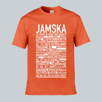 Jamska Dialekt Text T-shirt