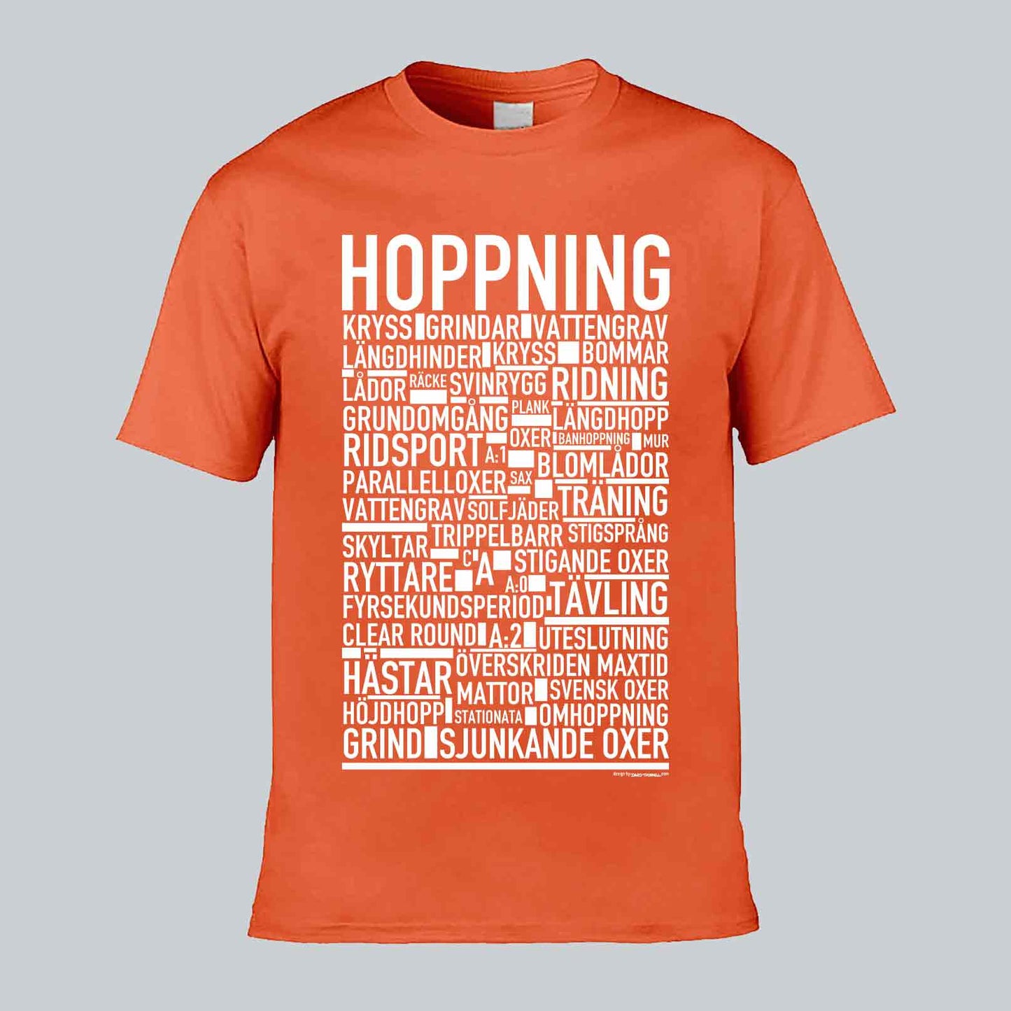 Hoppning Text T-shirt