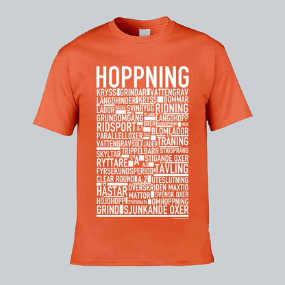 Hoppning Text T-shirt