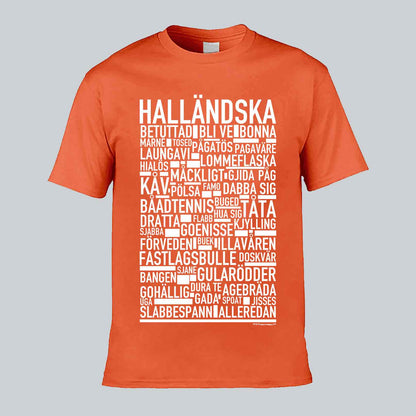 Halländska Dialekt Text T-shirt