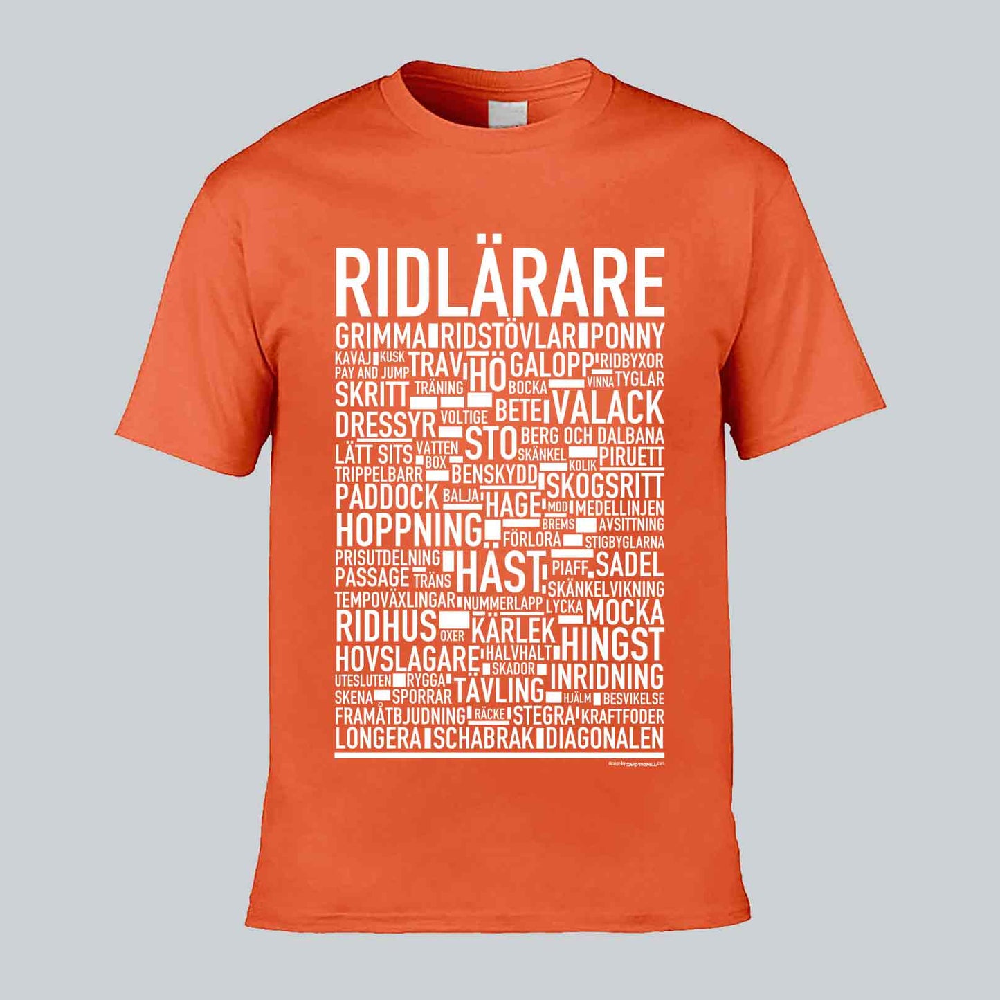 Ridlärare Text T-shirt