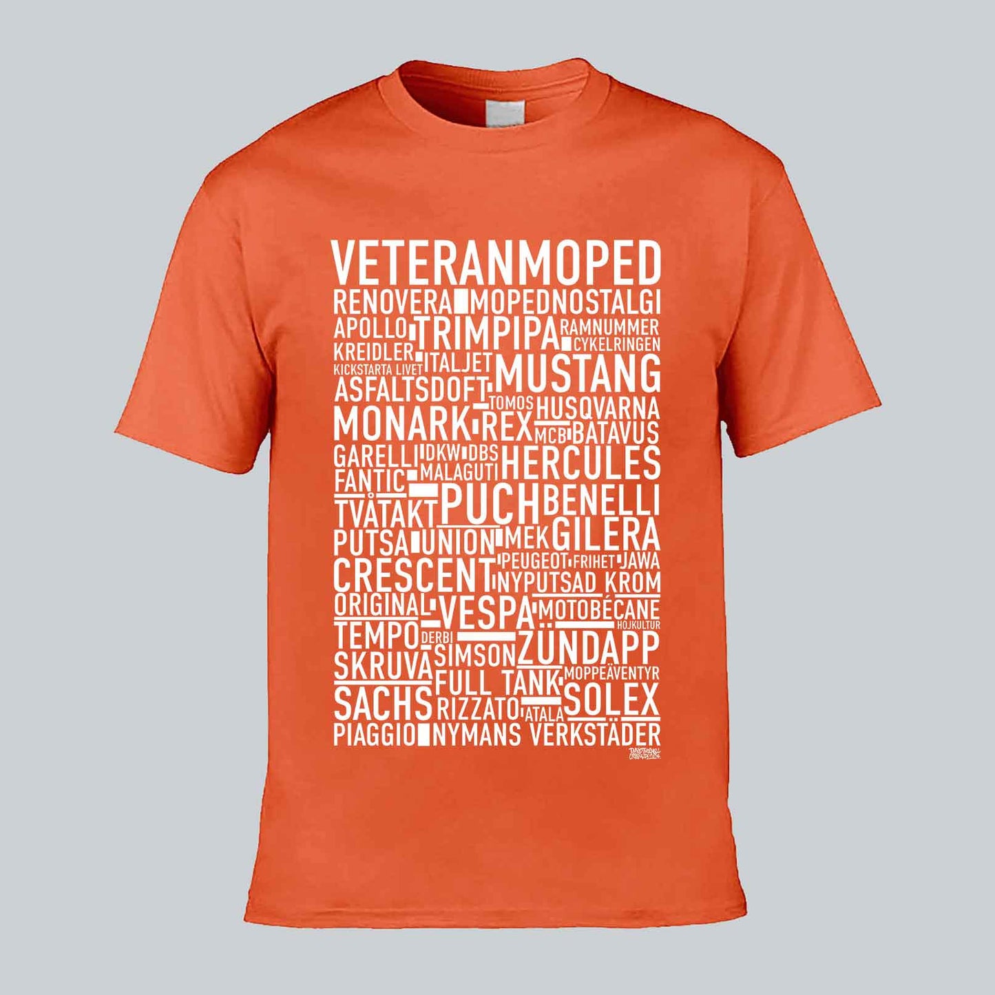 Veteranmoped Text T-shirt