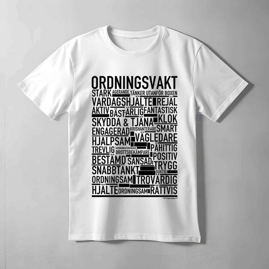 Ordningsvakt Text T-shirt