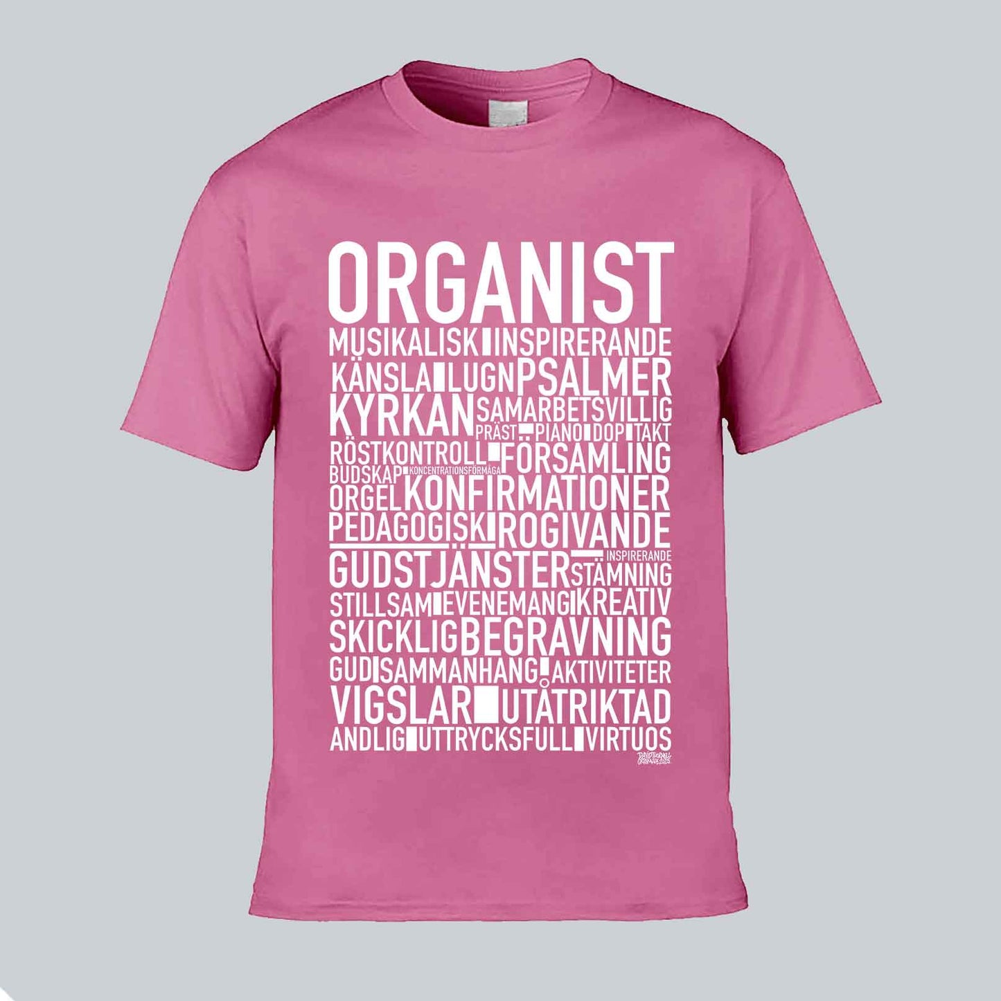 Organist Text T-shirt