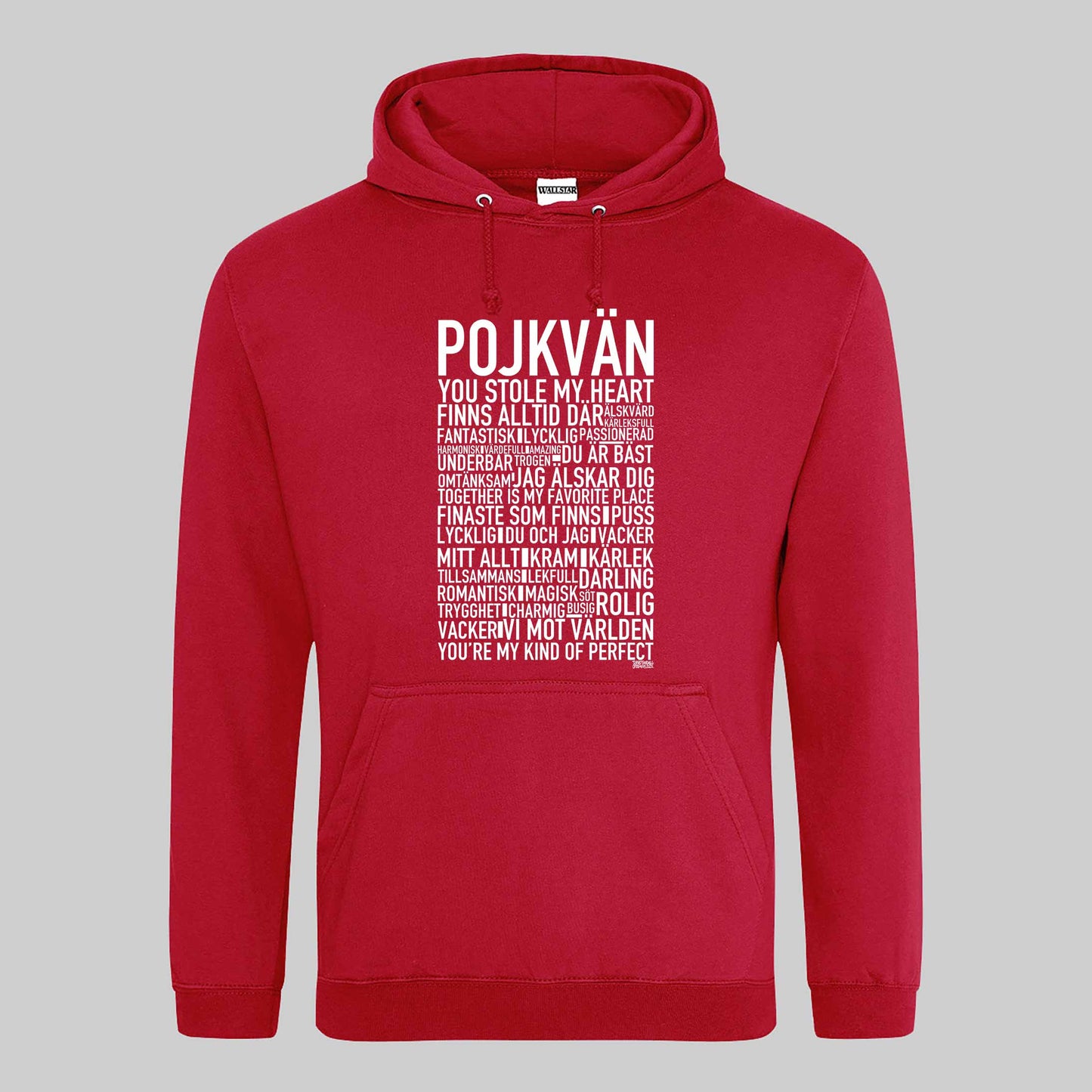 Pojkvän Text Hoodie