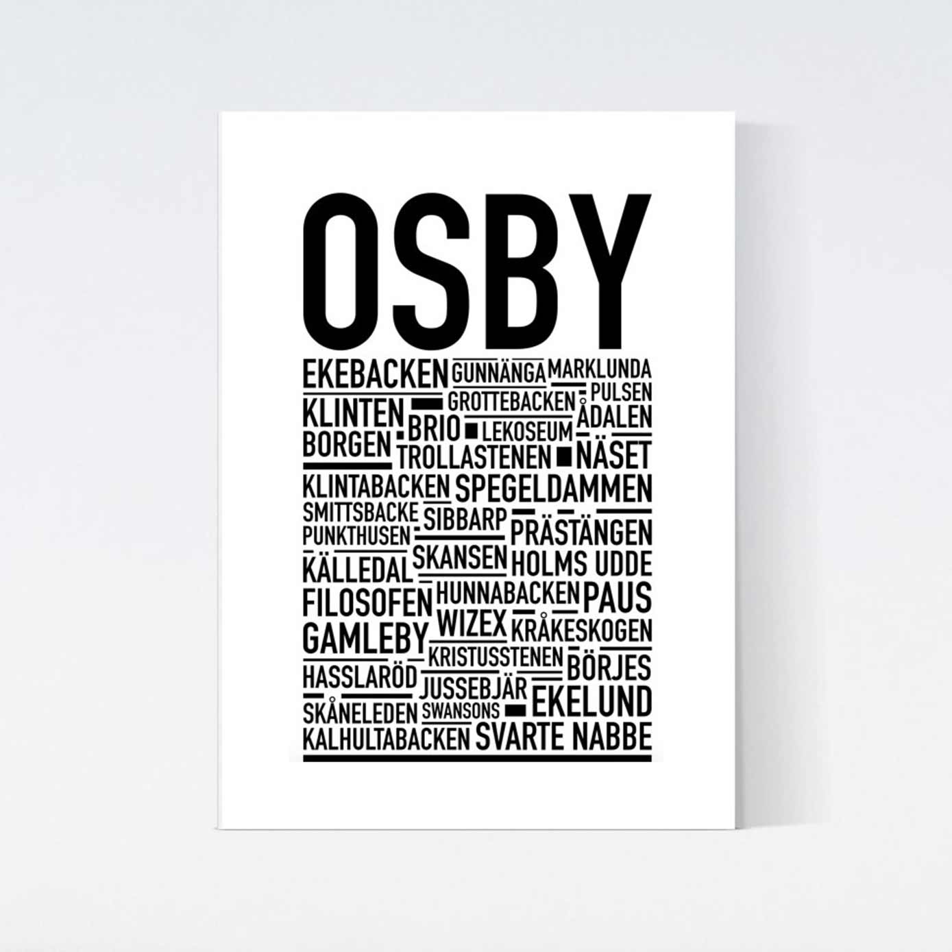Osby Text Poster