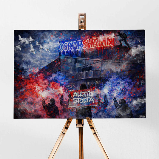 Oskarshamn Alltid Stolta Canvas