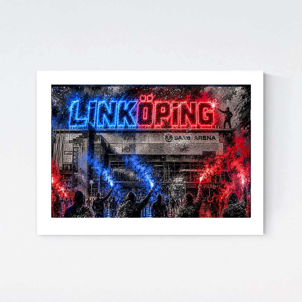 Linköping Arena Poster