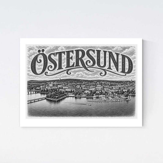 Östersund Nostalgi Poster
