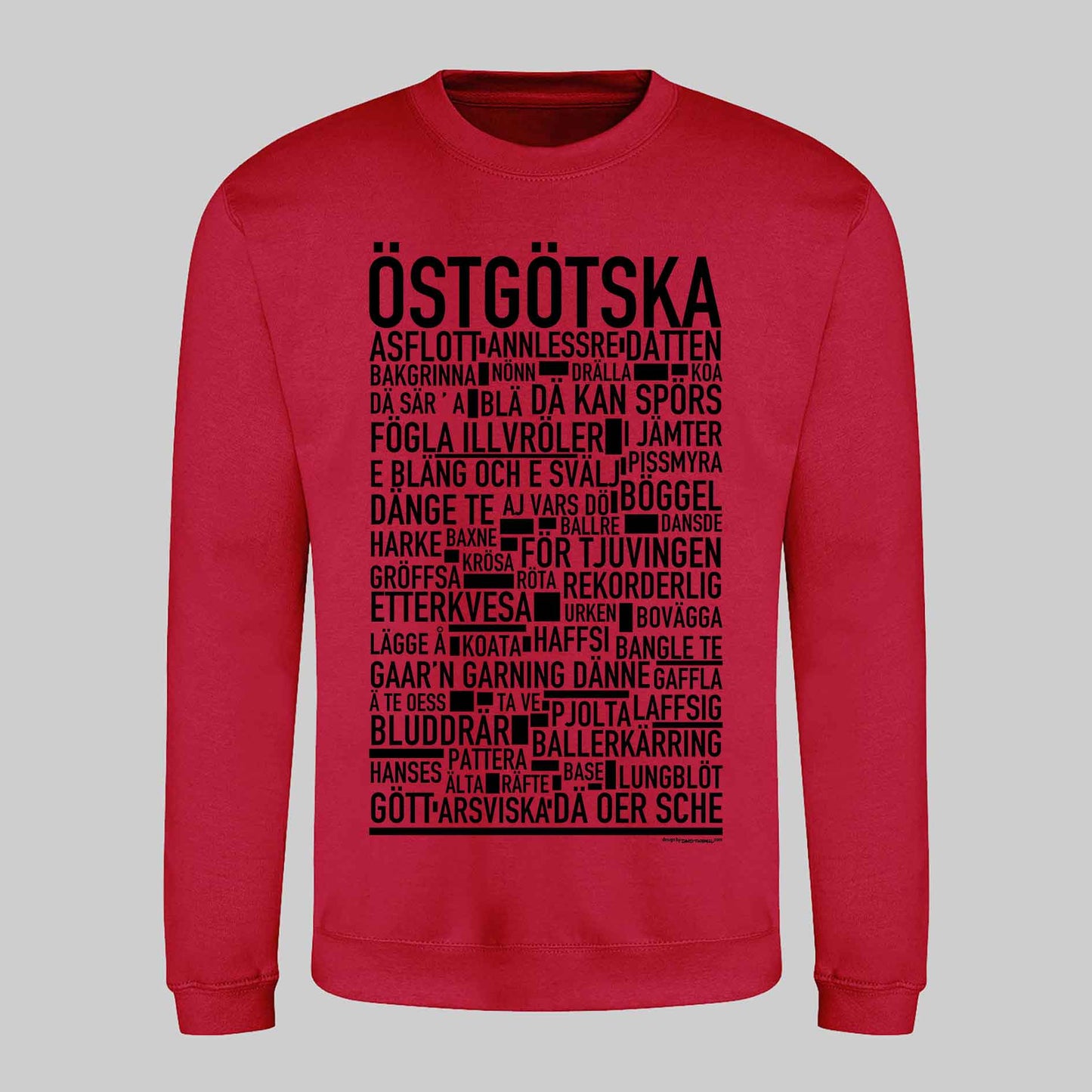 Östgötska Dialekt Sweatshirt