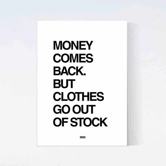 Out Of Stock Poster