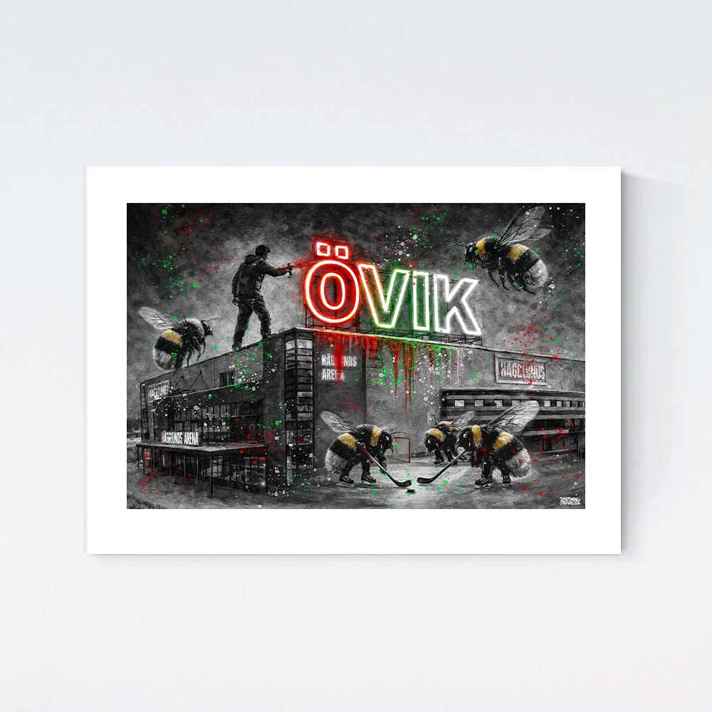 Övik Hägglunds Arena Poster