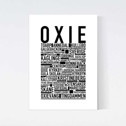 Oxie Text Poster