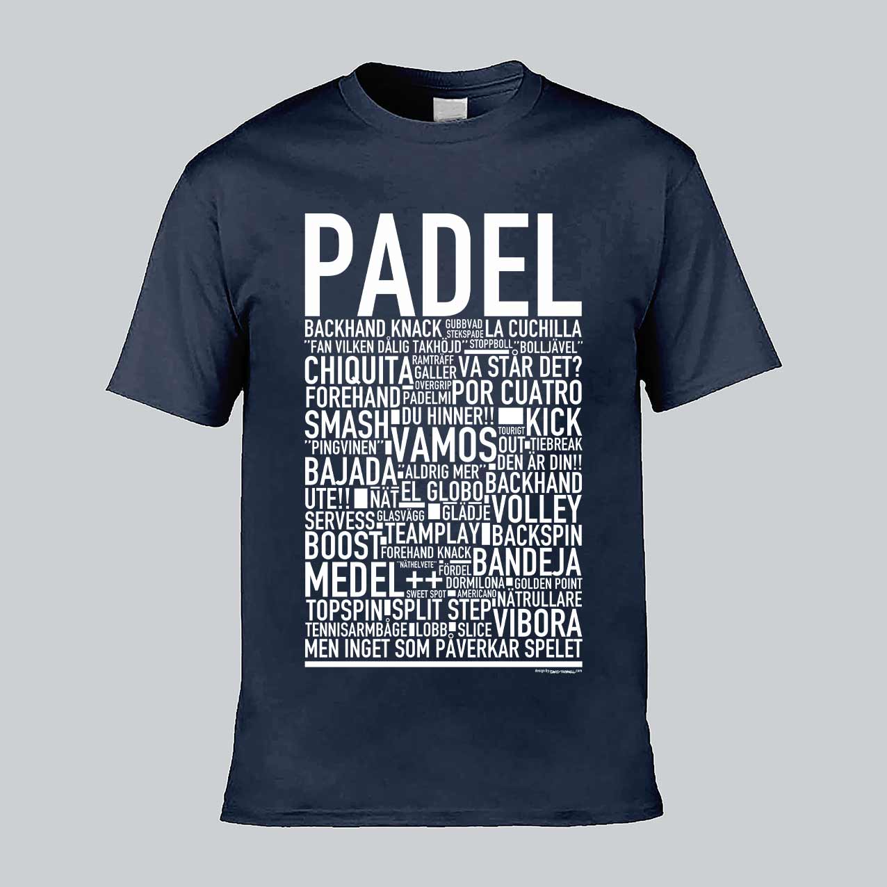 Padel Text T-shirt