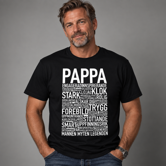Pappa 2024 Text T-shirt