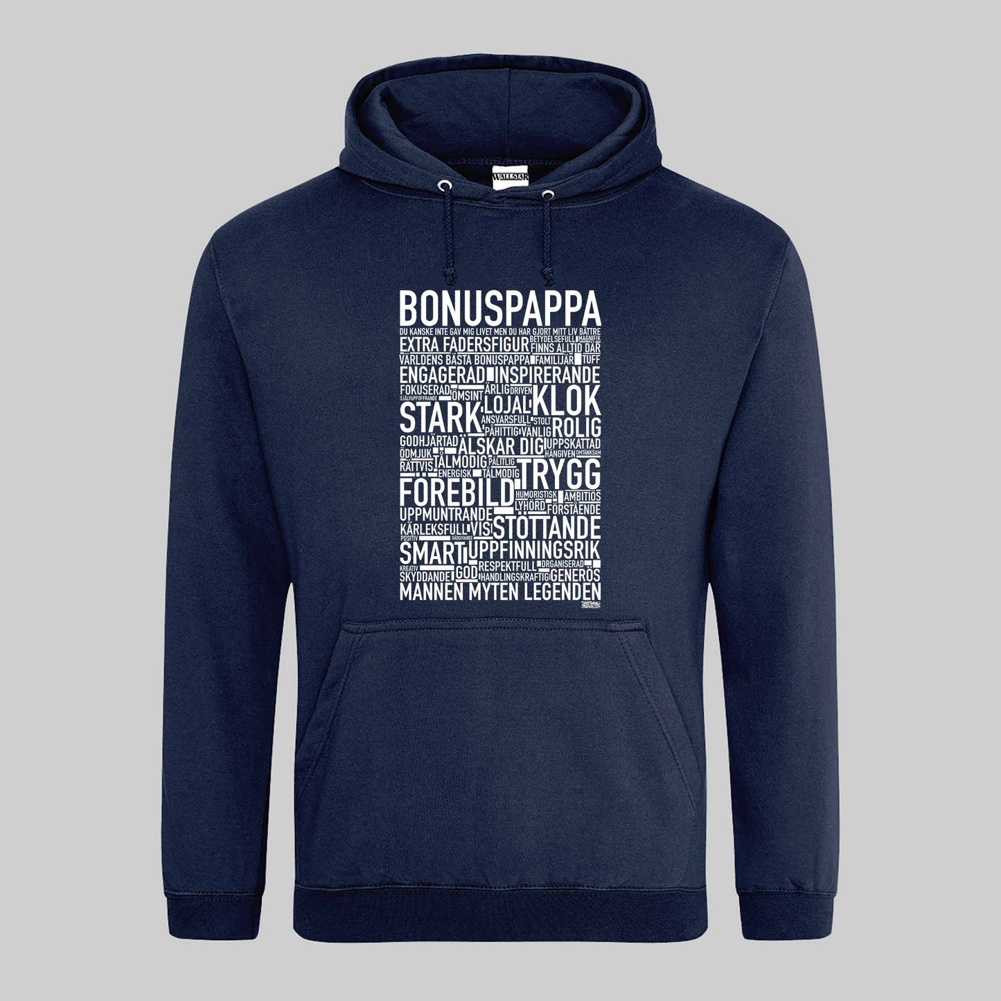 Bonuspappa 2024 Text Hoodie