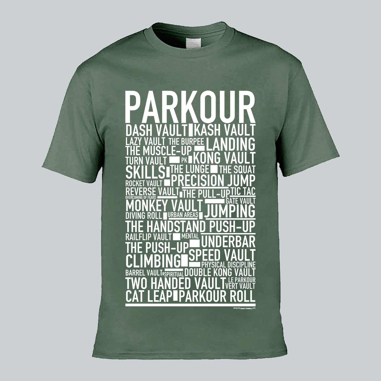 Parkour Text T-shirt