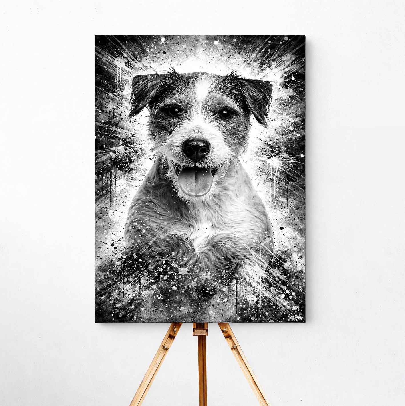 Parson Russell Terrier Canvas