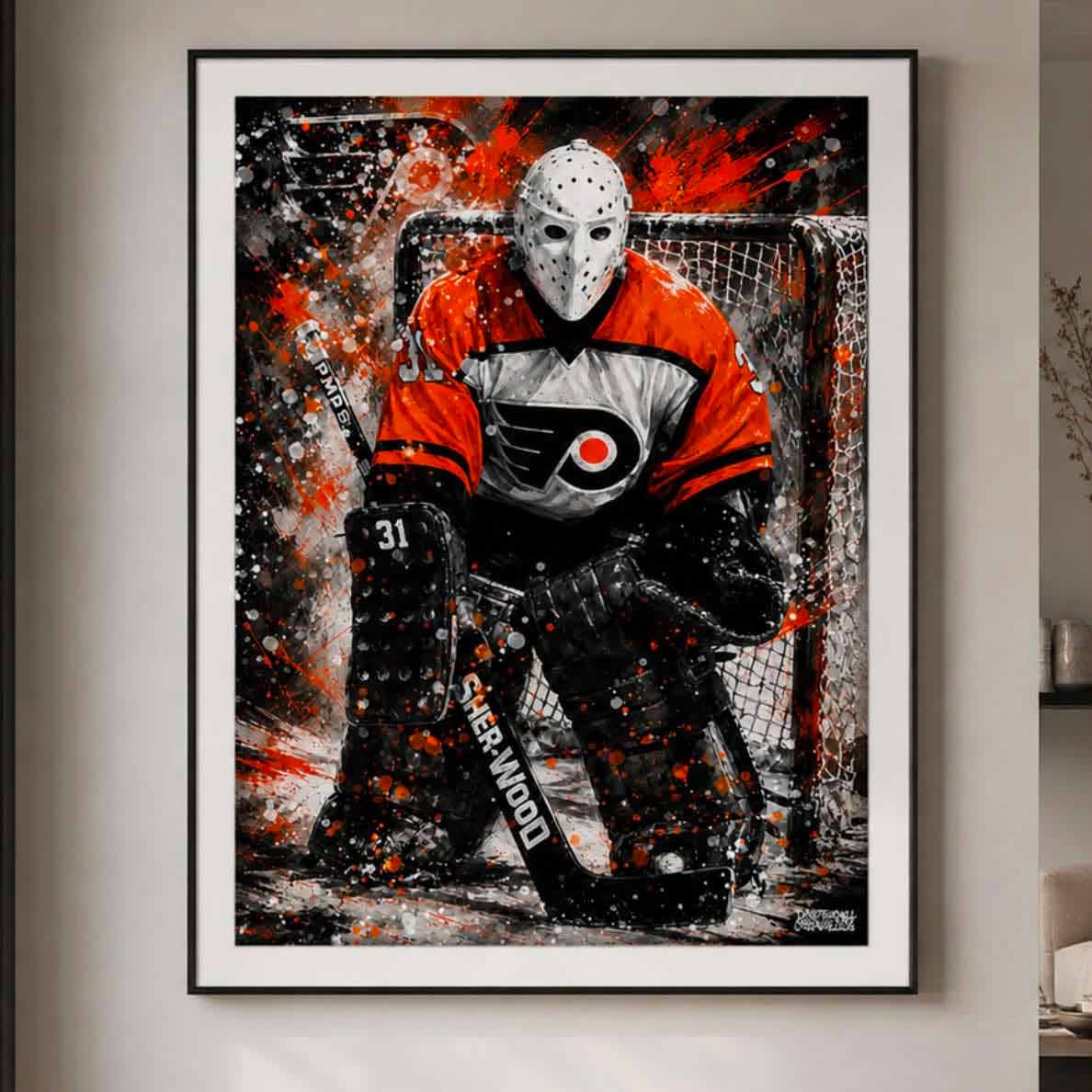 Pelle Lindbergh Poster