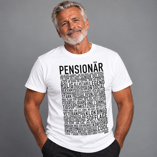 Pensionär 2026 Text T-shirt