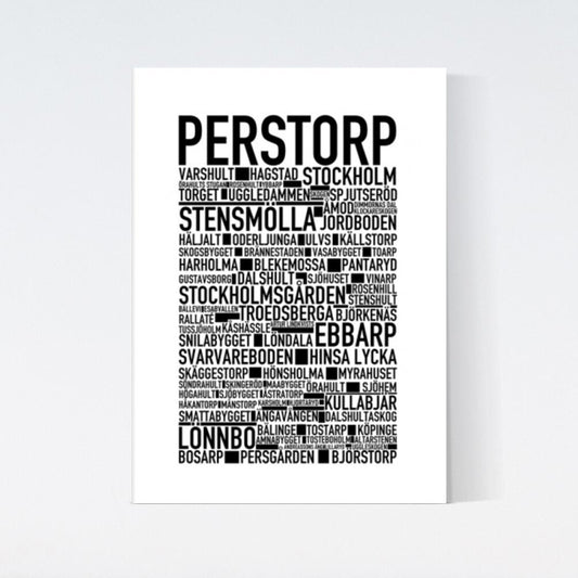 Perstorp Text Poster