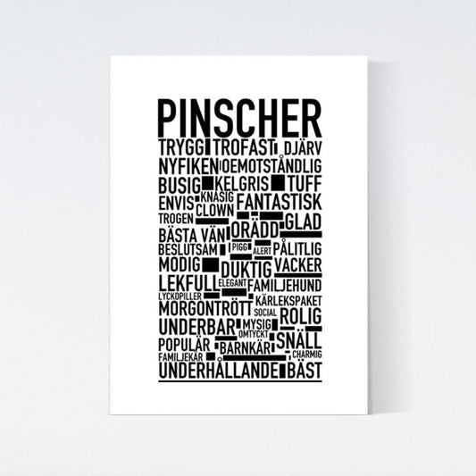 Pinscher Text Poster