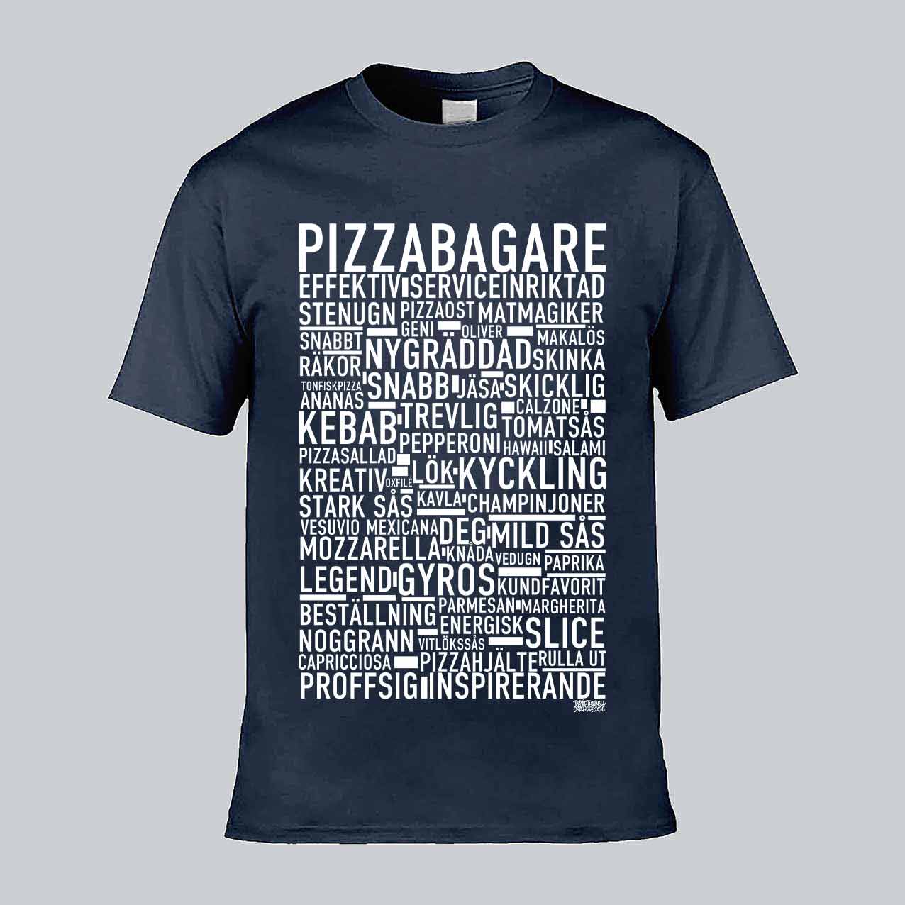 Pizzabagare Text T-shirt