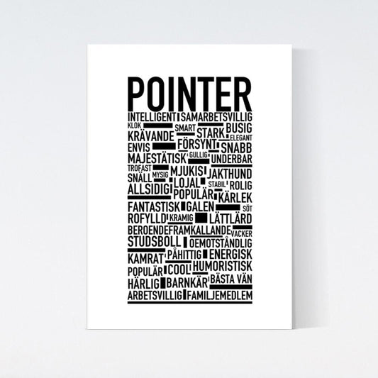Pointer Text Poster