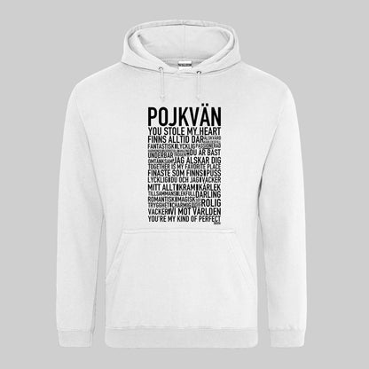 Pojkvän Text Hoodie