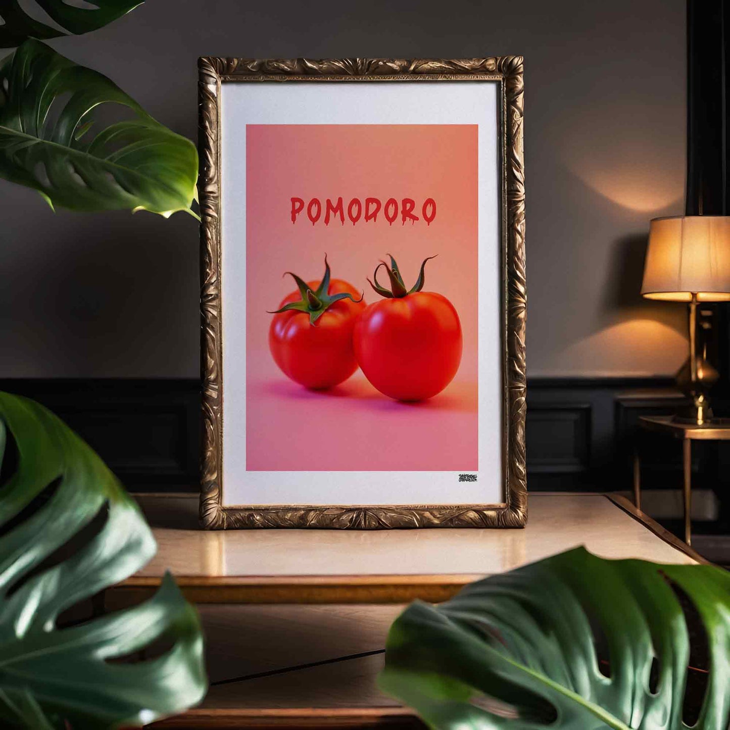 Pomodoro Art Poster