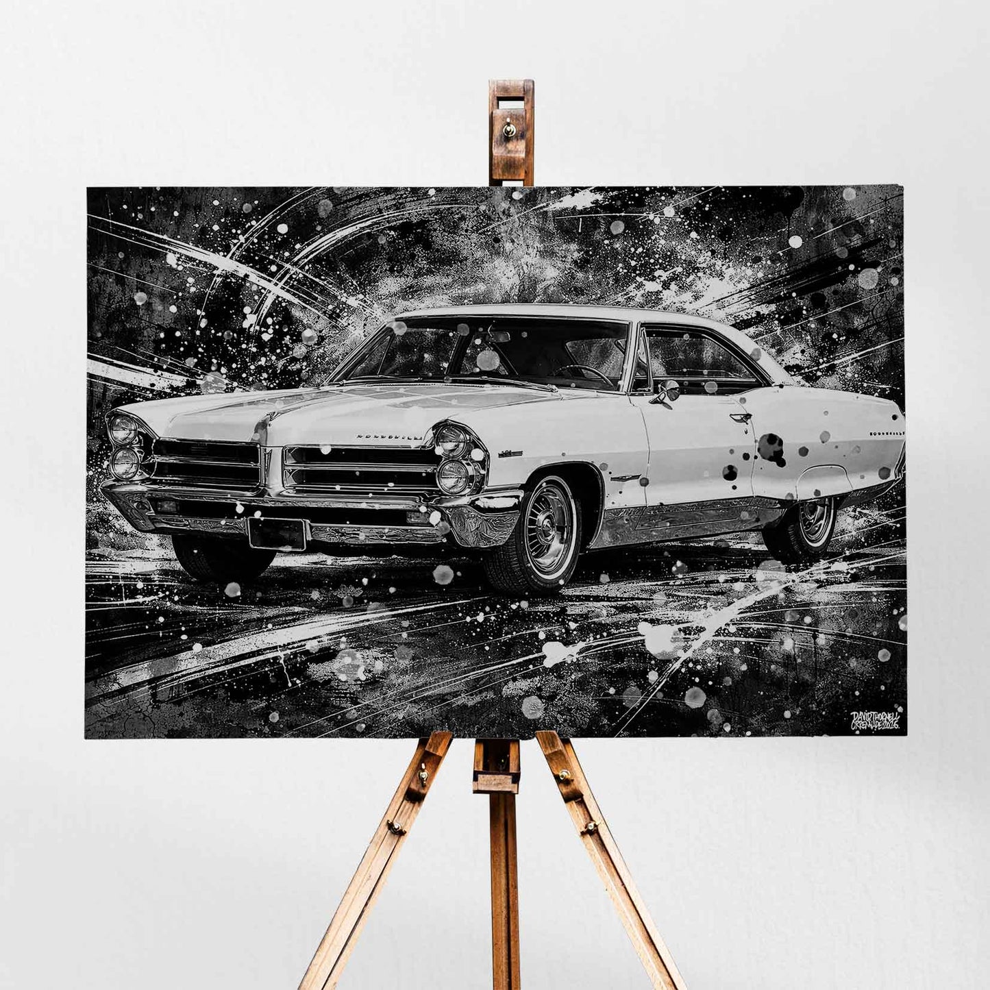 Pontiac Bonneville 1965 Canvas