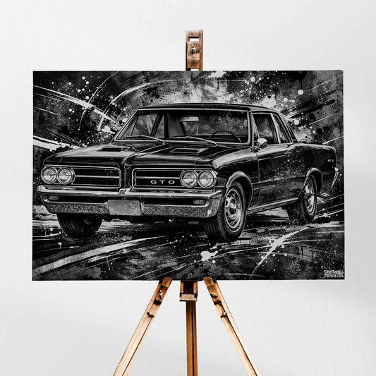 Pontiac GTO 64 Canvas