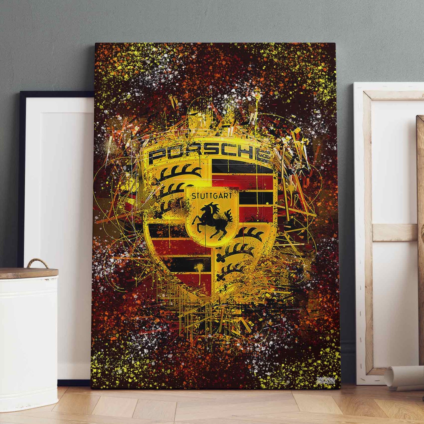 Porsche Art Canvas