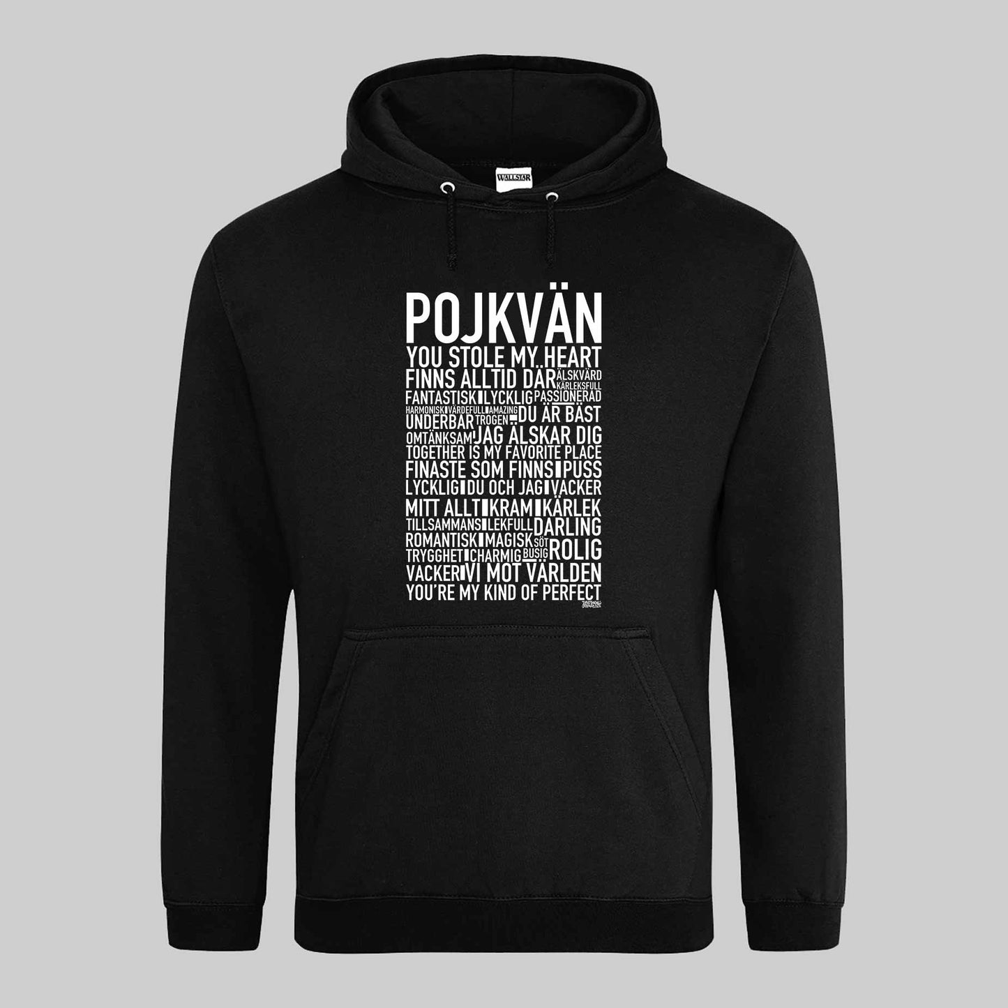 Pojkvän Text Hoodie