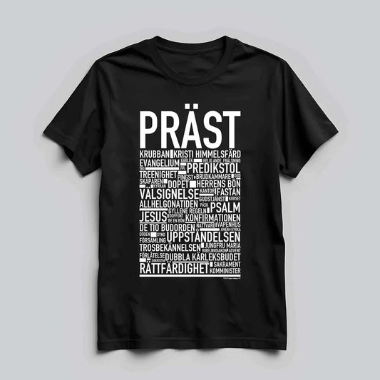 Präst Text T-shirt