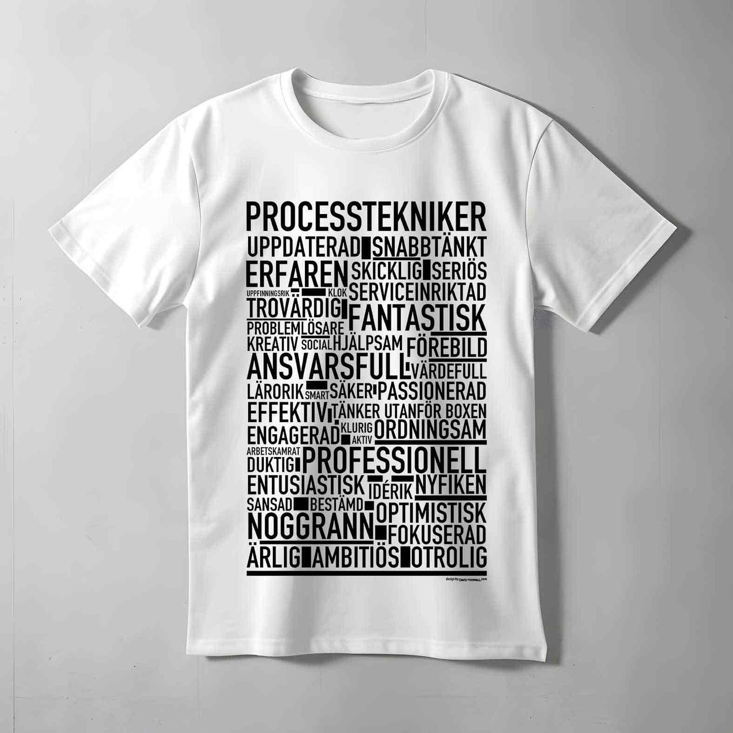 Processtekniker Text T-shirt