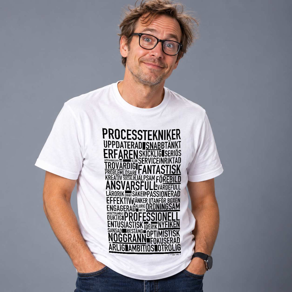 Processtekniker Text T-shirt