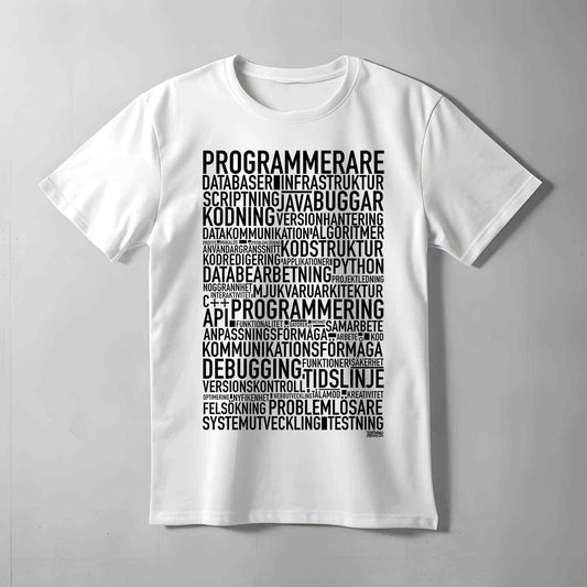 Programmerare Text T-shirt