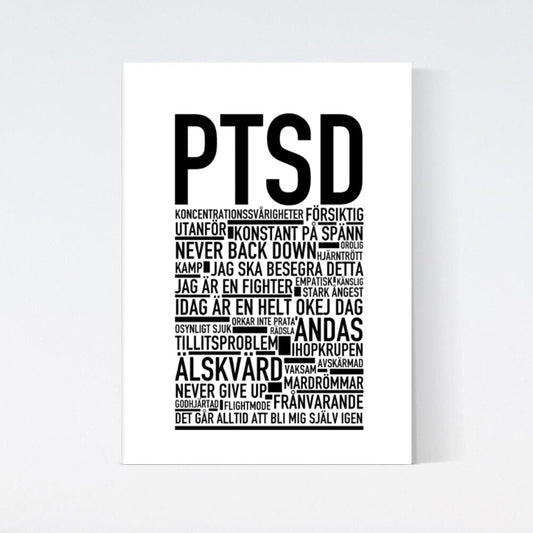 PTSD Text Poster