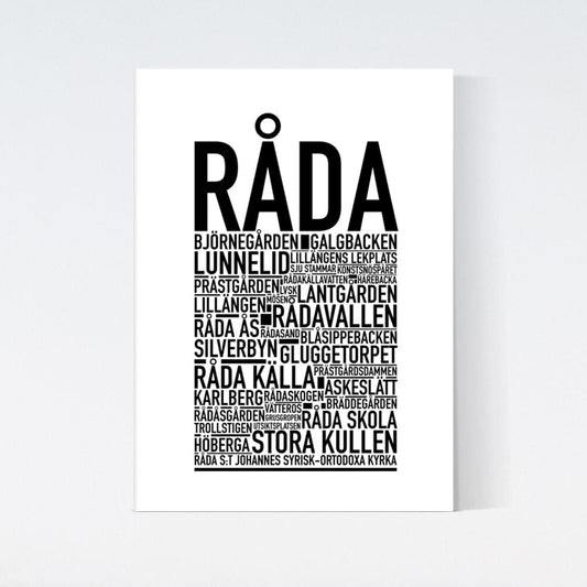 Råda Text Poster