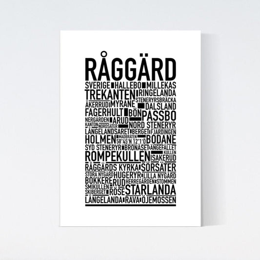 Råggärd Text Poster