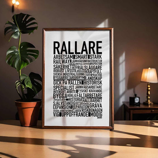 Rallare 2025 Text Poster