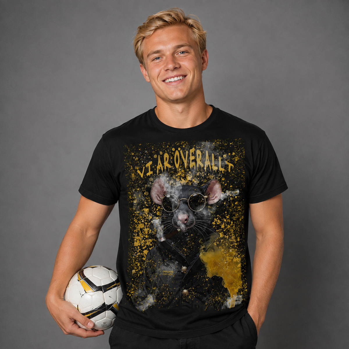 Vi är Överallt Gnagare T-shirt