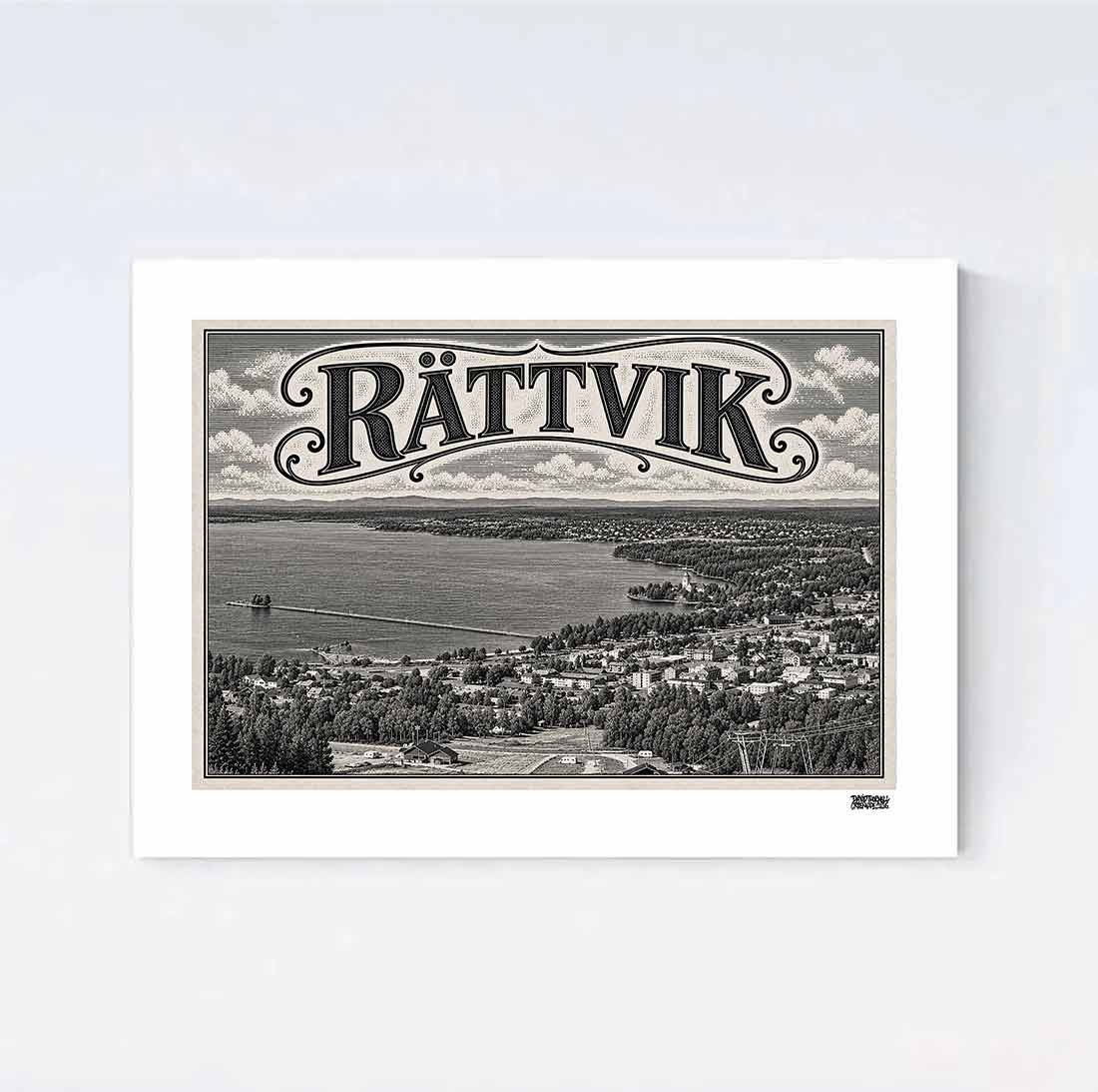 Rättvik Nostalgi Poster