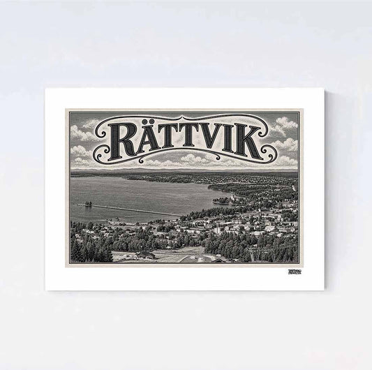 Rättvik Nostalgi Poster